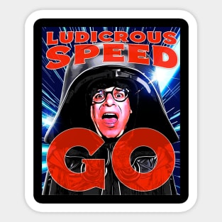 Ludicrous Speed GO Sticker